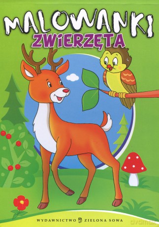 Malowanki. Zwierzęta [KSIĄŻKA]