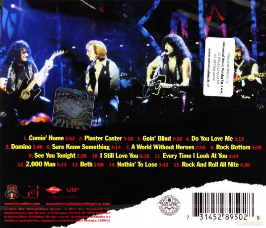 Kiss: Unplugged [CD]