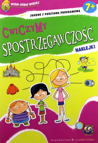 Wiem Coraz Więcej Ćwiczymy spostrzegawczość - Aniela Cholewińska-Szkolik [KSIĄŻKA]
