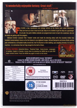 Westworld (Świat Dzikiego Zachodu) [DVD]