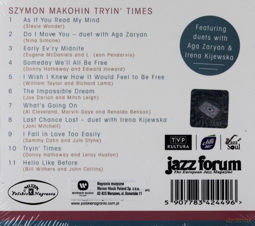 Szymon Makohin: Tryin' Times [CD]