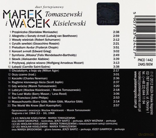 Marek I Wacek: Duet Fortepianowy (digipack) [CD]
