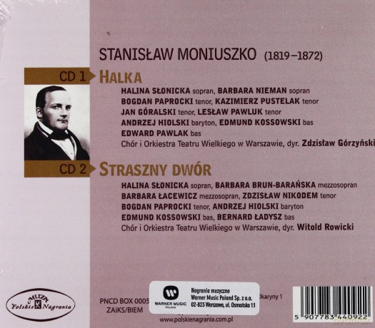 Stanisław Moniuszko: Halka, Straszny Dwór /2CD/ [CD]