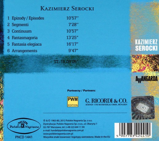 Kazimierz Serocki: Awangarda (digipack) [CD]