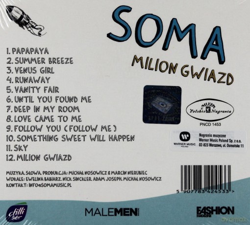 Soma: Milion Gwiazd (digipack) [CD]