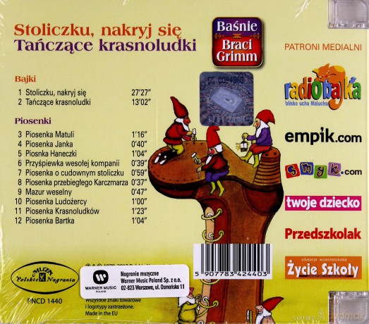 Stoliczku, Nakryj Się/Tańczące Krasnoludki - Baśnie Braci Grimm [CD]