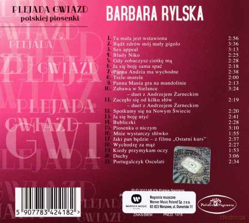 Plejada Gwiazd Polskiej Piosenki: Ta Mała Jest Wstawiona [CD]