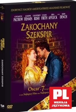 Zakochany Szekspir (Pure Gold) [DVD]