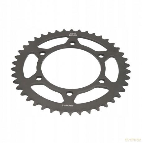 Zębatka tylna stal KAWASAKI ER, EX, GPX, GPZ, KR, Z, ZR, ZZR; YAMAHA FZ6, MT-03, YZF-R1, YZF-R3, YZF-R6 250-1000 1984- Jt JTR486,42