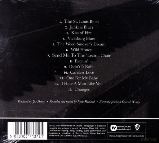 Hugh Laurie: Didn't It Rain (ecopack) [CD]