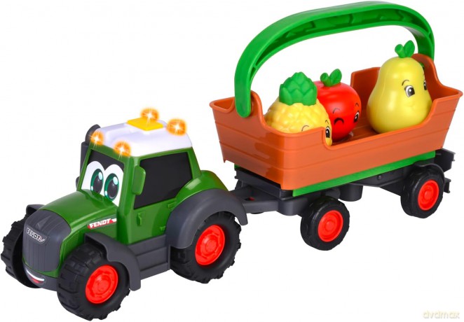 ABC Owocowy traktor z przyczepą 30cm