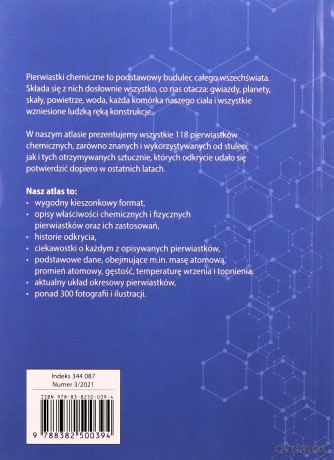 Atlas pierwiastków. Jak działa świat? - Robert Szewczyk [KSIĄŻKA]