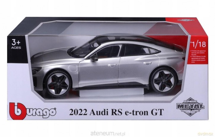 Audi RS e-tron GT silver 1:18