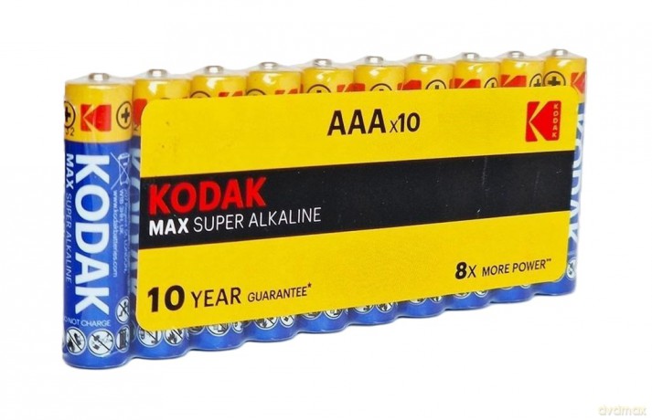 Bateria alkaiczna R3 AAA Kodak 10szt