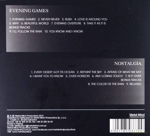 Sattelite: Evening+Nostalgia [2CD]