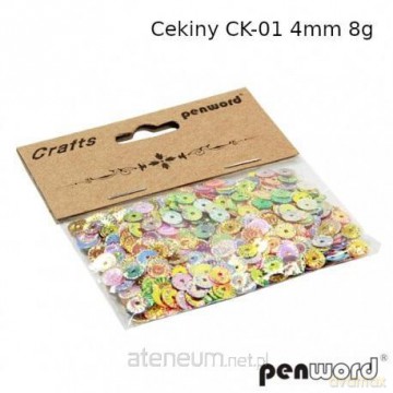 Cekiny 4mm 8g