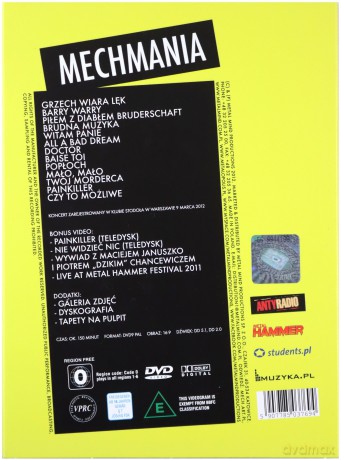 Mech: Mechmania (digipack) [DVD]