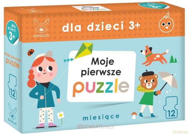 Dla Dzieci 3+ Moje pierwsze Puzzle. Miesiące [GRA]