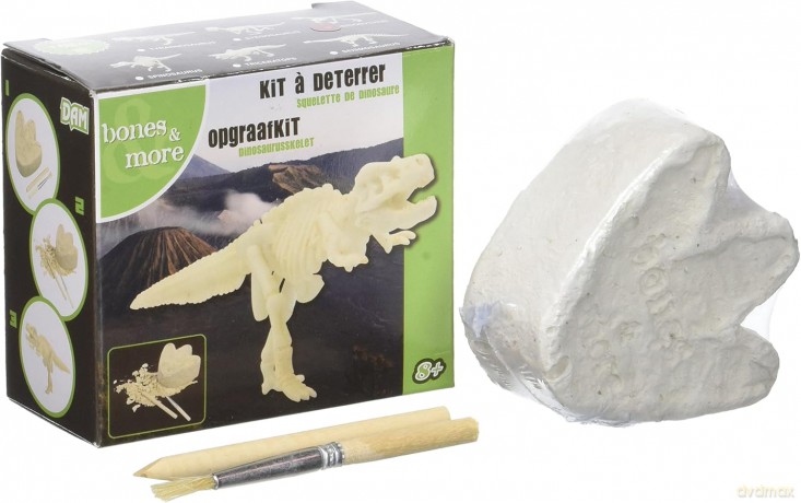 Duża figurka dinozaura - wykopalisko odcisk MIX