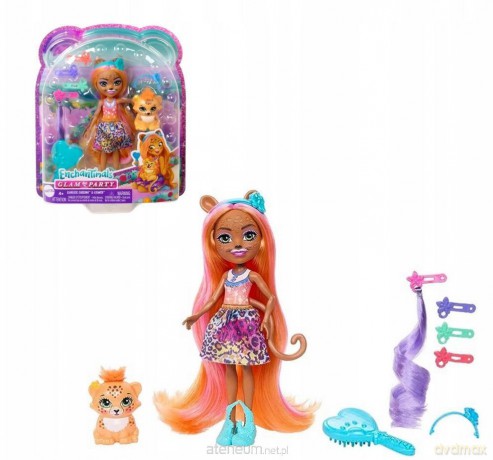 Enchantimals. Lalka Deluxe Gepard HNV30