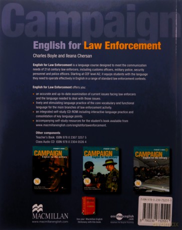 English for Law Enforcement podręcznik Pack bez CD - Charles Boyle, Ileana Chersan [KSIĄŻKA]