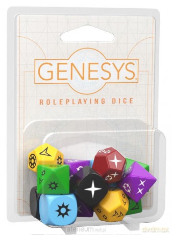 Genesys RPG: Zestaw Kostek Narracyjnych [GRA]