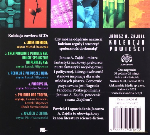 Janusz A. Zajdel. Kolekcja powieści - Janusz A. Zajde [AUDIOBOOK]