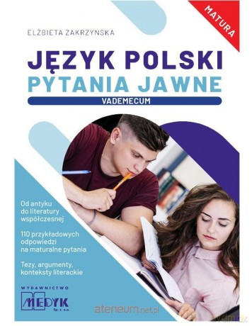 Język Polski Pytania Maturalne Vademecum - Elżbieta Zakrzyńska [KSIĄŻKA]