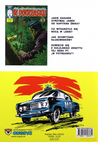 Kapitan Żbik (Tom 44) Tajemnicze światło - Władysław Krupka [KOMIKS]
