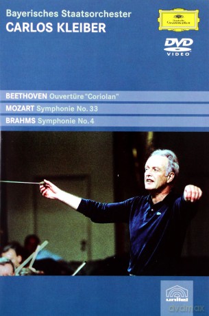 Kleiber: Beethoven: Coriolan,Mozart: Sym.33,Brahms [DVD]