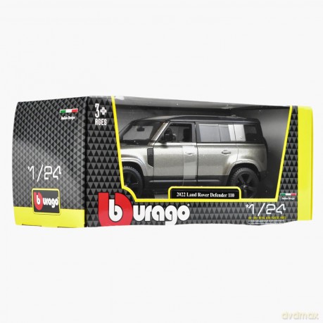 Land Rover Defender 2022 silver 1:24
