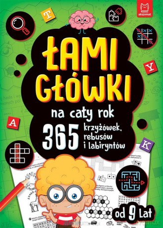 Łamigłówki na cały rok. 365 krzyżówek, rebusów.. - Anna Podgórska, Bogusław Michalec, Wojciech Czerepak [KSIĄŻKA]