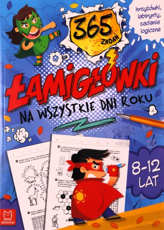 Łamigłówki na wszystkie dni roku. 365 zadań [KSIĄŻKA]