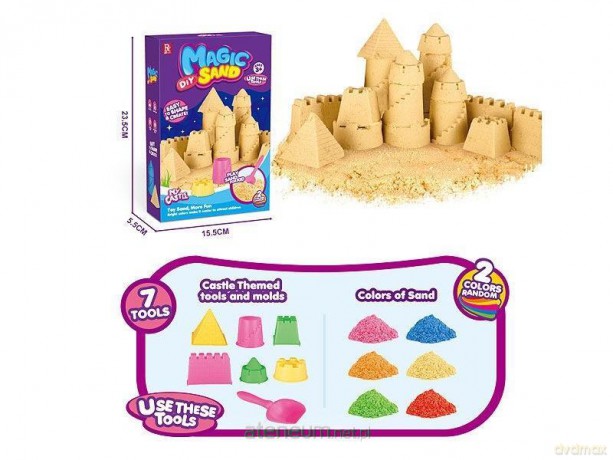 Magiczny piasek + akcesoria