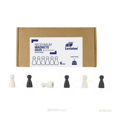 Magnesy neodymowe Bowling 6szt