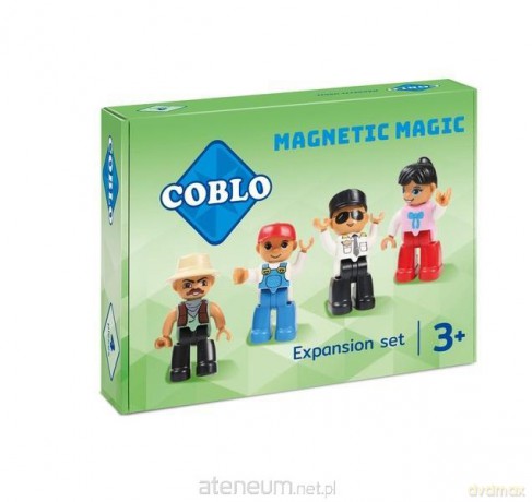 Magnetyczne duże ludziki 4 sztuki [KLOCKI]