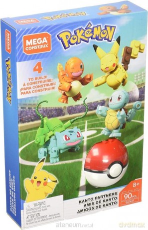 Mega Construx Pokemon Towarzysze z Kanto GCN21 [FIGURKA]