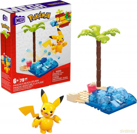 Mega Pokemon - Konstruktor przygód HDL75 [KLOCKI]