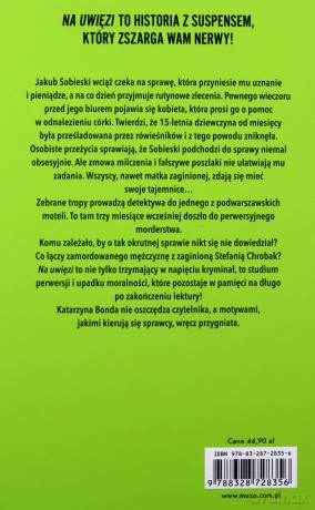 Na uwięzi - Katarzyna Bonda [KSIĄŻKA]