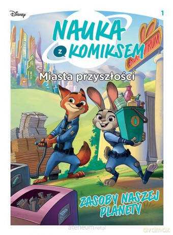Nauka z komiksem. Miasta przyszłości (Tom 1) [KOMIKS]
