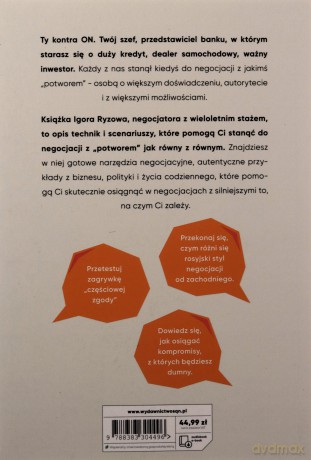 Negocjacje z potworami - Igor Ryzow, Joanna Radosz [KSIĄŻKA]