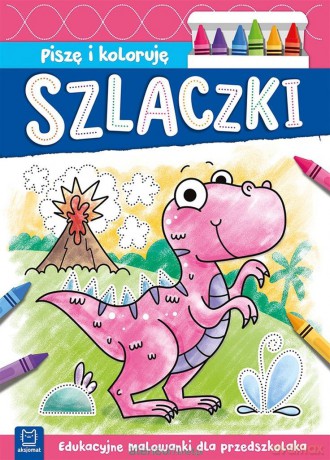 Piszę i koloruję. Szlaczki. Edukacyjne malowanki - Agnieszka Bator [KSIĄŻKA]