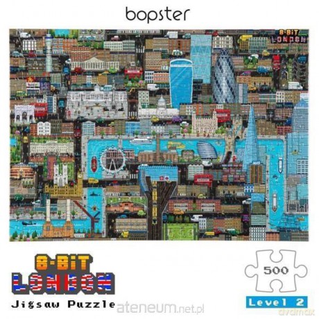 Puzzle 500 8-BIT Londyn [PUZZLE]