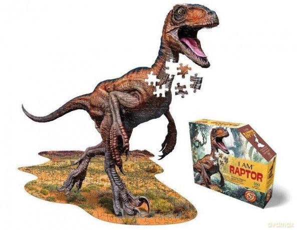 Puzzle konturowe 100 I am - Raptor [PUZZLE]