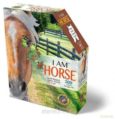 Puzzle konturowe 300 I am - Koń [PUZZLE]