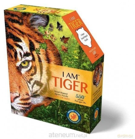 Puzzle konturowe - I am Tiger 500el [PUZZLE]
