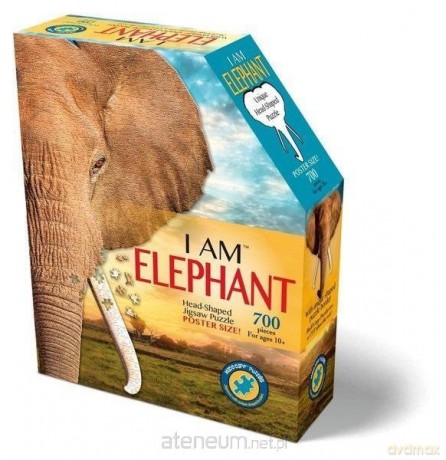Puzzle konturowe - I am Elephant 700el [PUZZLE]