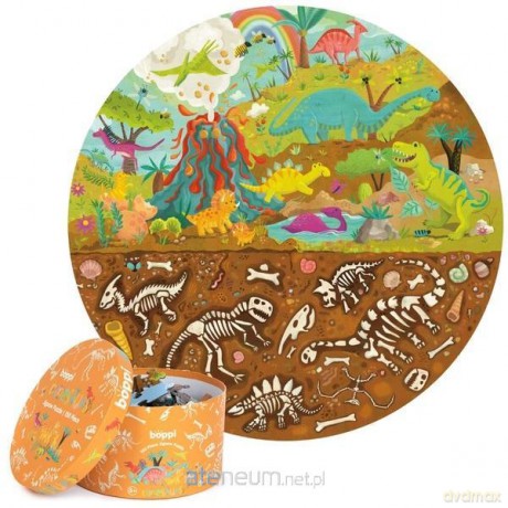 Puzzle okrągłe 150 Dinozaury [PUZZLE]
