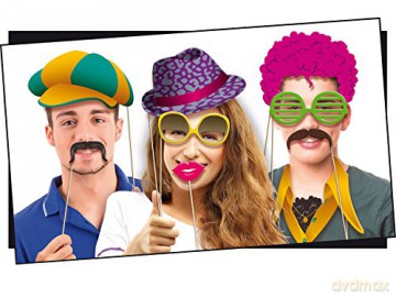 Selfie booth zestaw disco