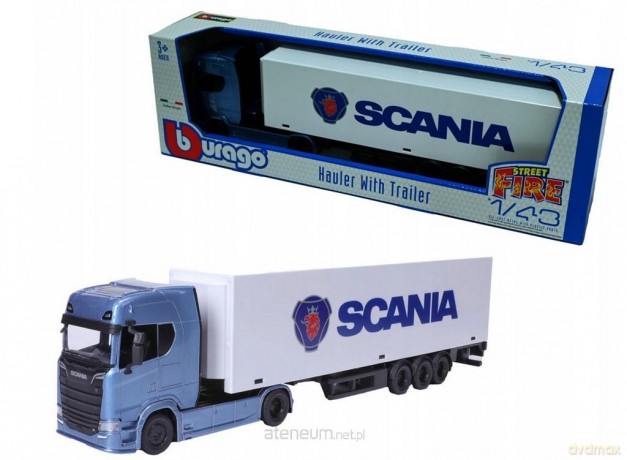 Street Fire Scania 1:43
